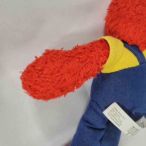 2008 Fisher Price Mattel Elmo Sesame Street Plush 10 Inches - Picture 10 of 12